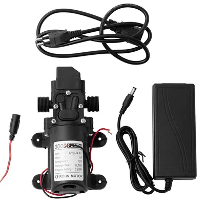 Насос диафрагменный (самовсасывающий) c наружной резьбой G 1/2 на вход-выход