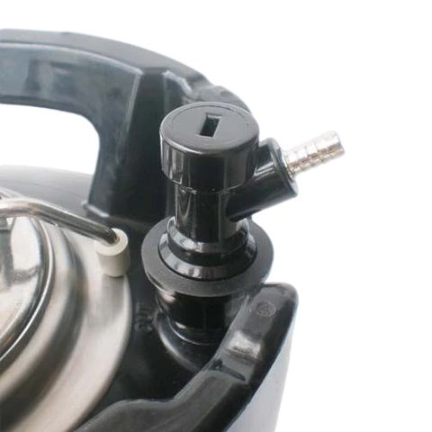 3. Коннектор для жидкости Ball Lock под шланг (KegLand Premium)