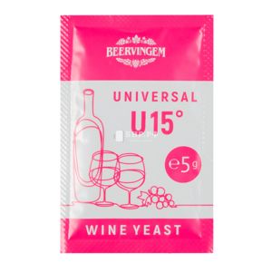 Винные дрожжи Universal U15 (Beervingem), 5 г