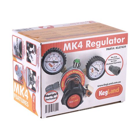 10. Редуктор углекислотный для пива KegLand MK4