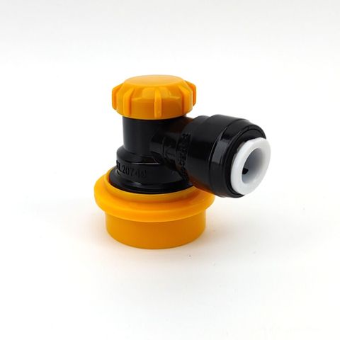 Главная фотография Коннектор жидкостный Ball Lock с фитингом Duotight 8 мм