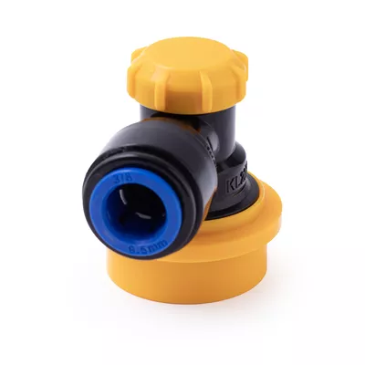 1. Коннектор жидкостный Ball Lock с фитингом Duotight 9,5 мм