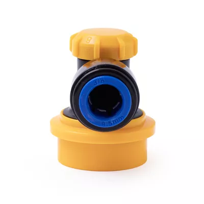 3. Коннектор жидкостный Ball Lock с фитингом Duotight 9,5 мм