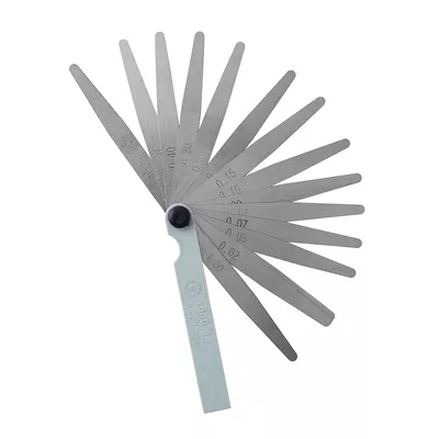 Набор щупов для измерения зазора в мельнице