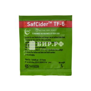 Дрожжи для сидра Safcider TF-6 (Fermentis), 5 г