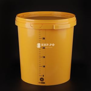 Ёмкость для брожения жёлтая “Beergineer”, 32 л
