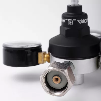 3. Редуктор углекислотный для пива двухкорпусный «Redius»