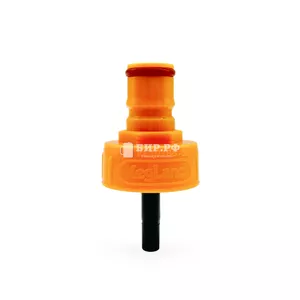 Крышка Ball Lock желтая пластиковая для ПЭТ бутылок / Fermzilla