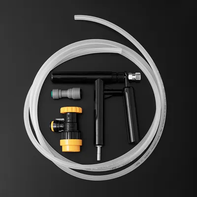 1. Комплект для беспенного розлива в бокал из кег с фитингом Ball Lock