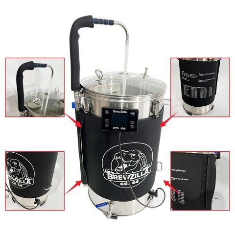 8. Неопреновый термочехол к BrewZilla 65 L 4-го поколения