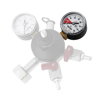 4. Манометр большого давления, 0-160 бар (Redius)