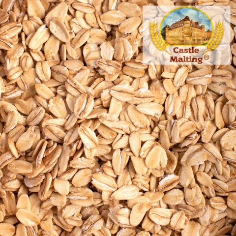 2. Овсяные хлопья / Oat Flakes (Castle Malting), 25 кг