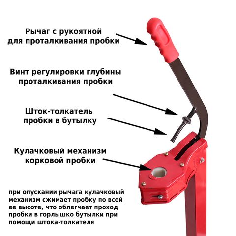 3. Укупорка напольная для винных пробок