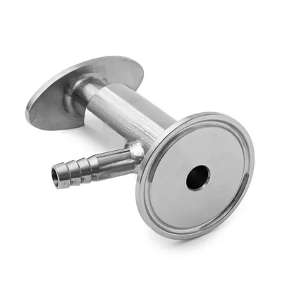 3. Кран пробоотборный из нерж. стали, кламп 1,5