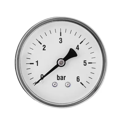1. Манометр аксиальный 0-6 бар, G 1/4