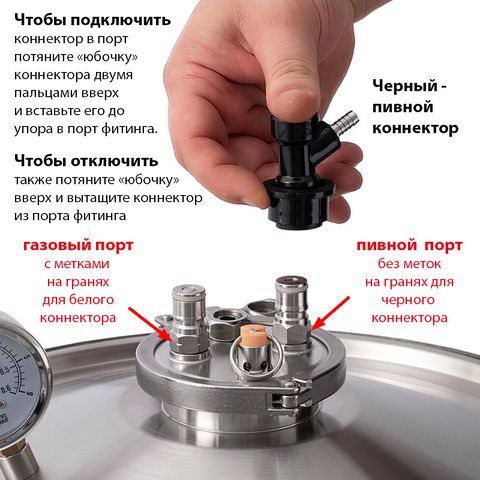 15. ЦКТ/Unitank из нерж. стали (Beergineer), 65 л