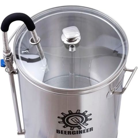 3. Крышка стеклянная для пивоварни Beergineer 65 л (Ø 40 см)