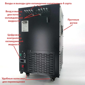 2. Охладитель для пива и напитков Icemaster G40.1 на 4 контура (Kegland)
