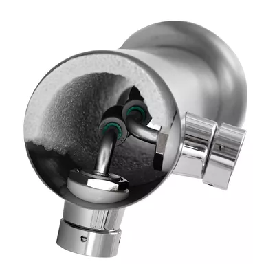 2. Колона пивная из нерж. стали на 2 потока с фитингами Duotight и шлангами EVABarrier