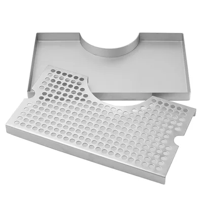 2. Каплесборник нержавеющий под пивную колонну, 30 см (Kegland)