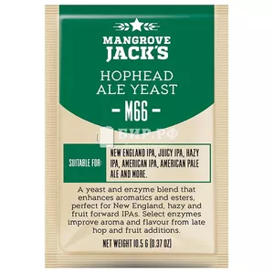 Пивные дрожжи Hophead Ale Yeast M66 (Mangrove Jacks), 10 г