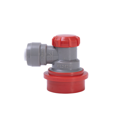 2. Коннектор газовый Ball Lock с фитингом Duotight 6,35 мм