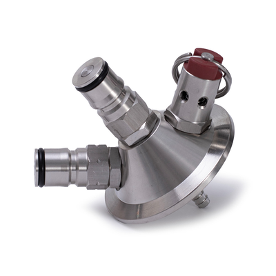 2. Заборная головка Ball lock для коммерческих кег с хомутом под кламп 2