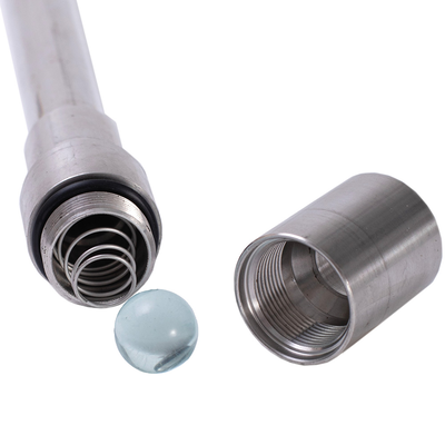 4. Сифон из нержавеющей стали 57 см с силиконовой трубкой 1,5 м