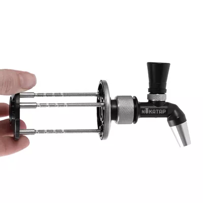 4. Крепление крана NukaTap Mini в стену Duotight 6.35mm (1/4'')