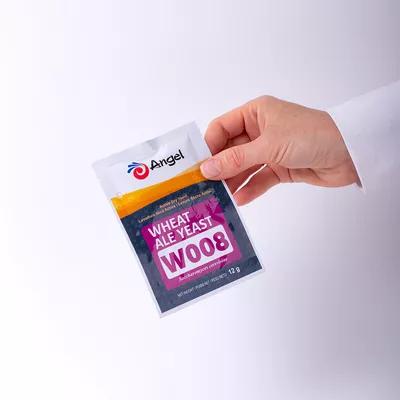 3. Пивные дрожжи Wheat Ale Yeast W008 (Angel), 12 г