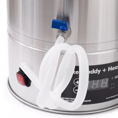 6. Ферментер Bucket Buddy 35 л из нержавеющей стали с подогревом 36 Вт