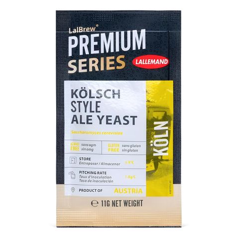 1. Пивные дрожжи Koln Kolsh Style Ale (Lallemand), 11 г