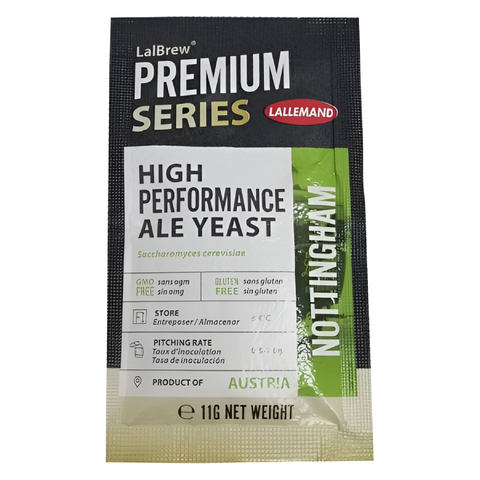 1. Пивные дрожжи Nottingham High Performance Ale (Lallemand), 11 г