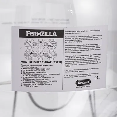 5. ЦКТ/Unitank FermZilla с крышкой Easy-Grip, 55 л