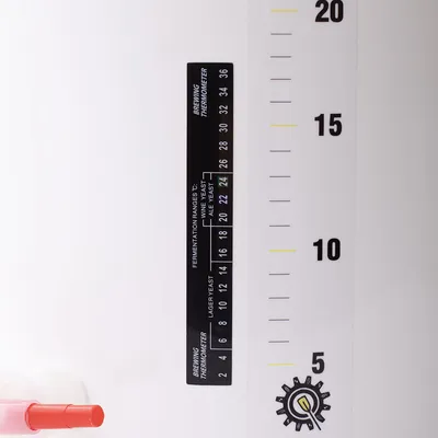 2. Термометр ЖК самоклеящийся 2–36°C