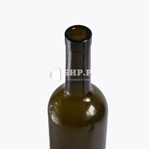 Бутылка Бордо, оливковая, 0,75 л