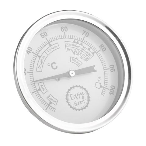 Главная фотография Биметаллический термометр для котла с резьбой 1/2